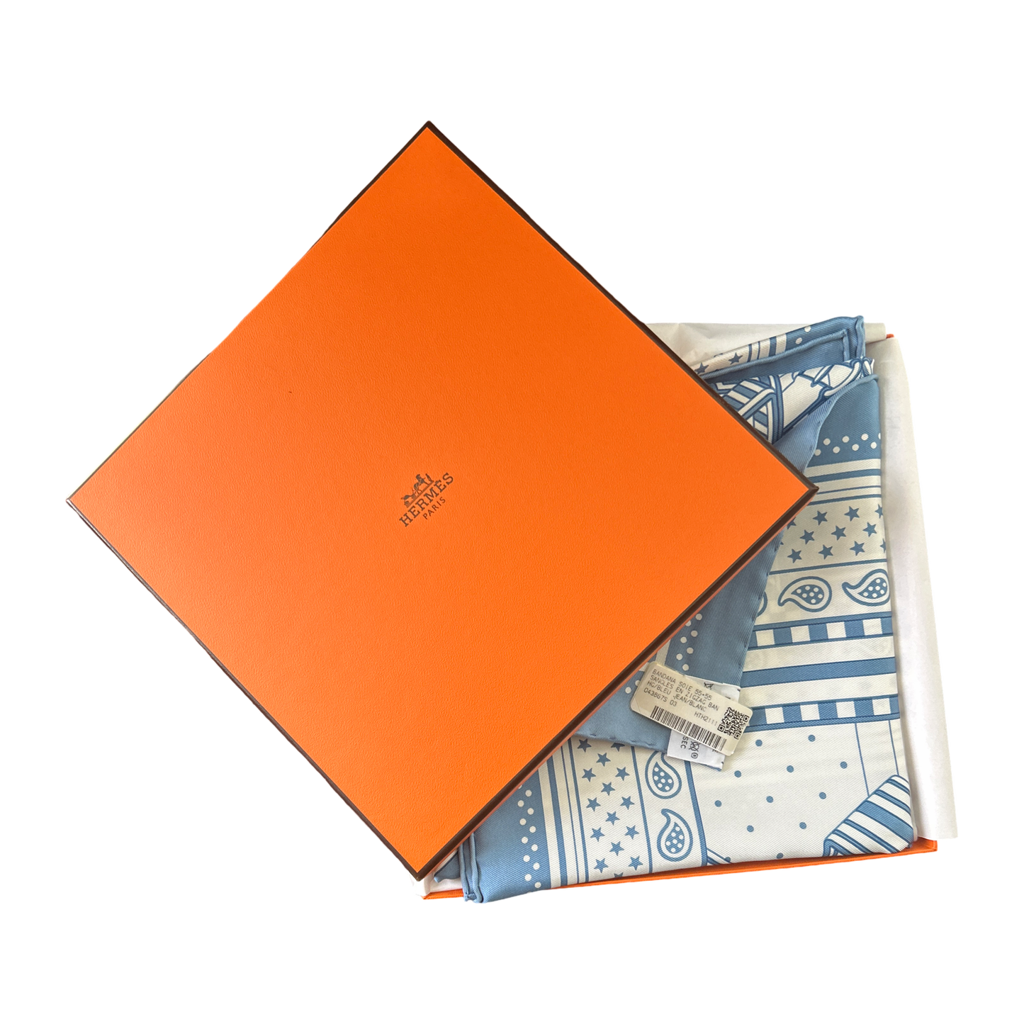 Hermes Sangles en Zig Zag Scarf | Framed Hermes Scarf