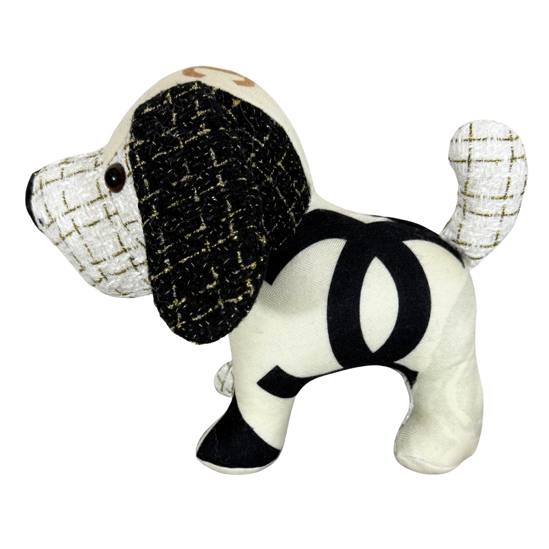 Chanel CC Logo Scarf Patchwork Puppy at Vintage Luxe Up