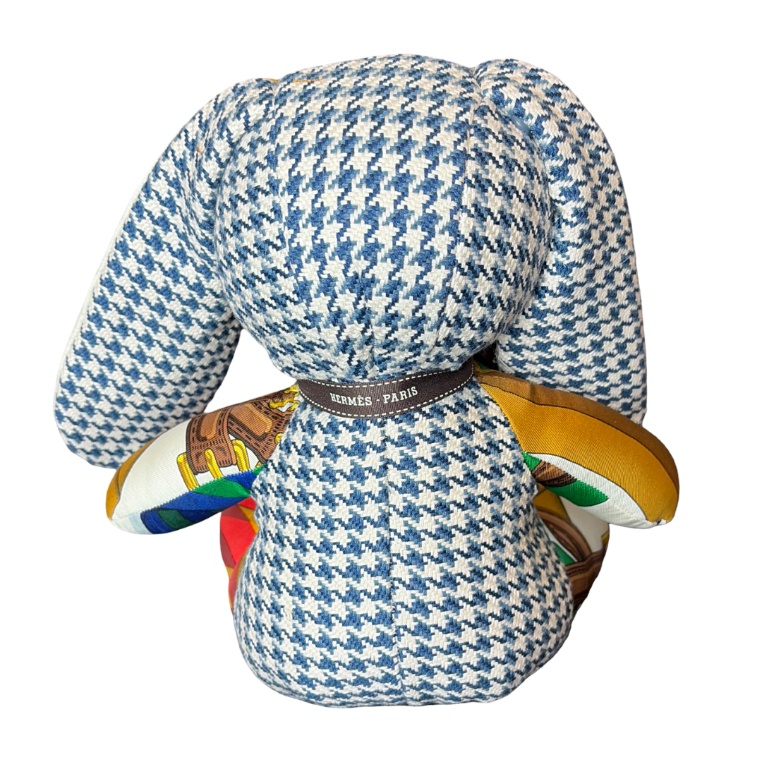 Sangles Vintage Silk Scarf Clever Bunny
