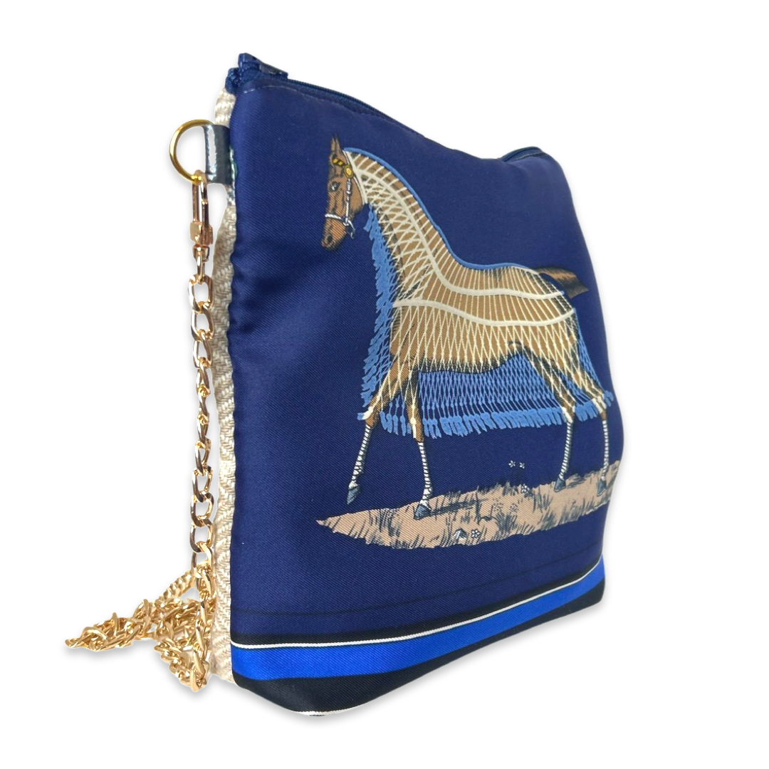 Hermes Couvertures et Tenues du Jour Vintage Scarf Crossbody