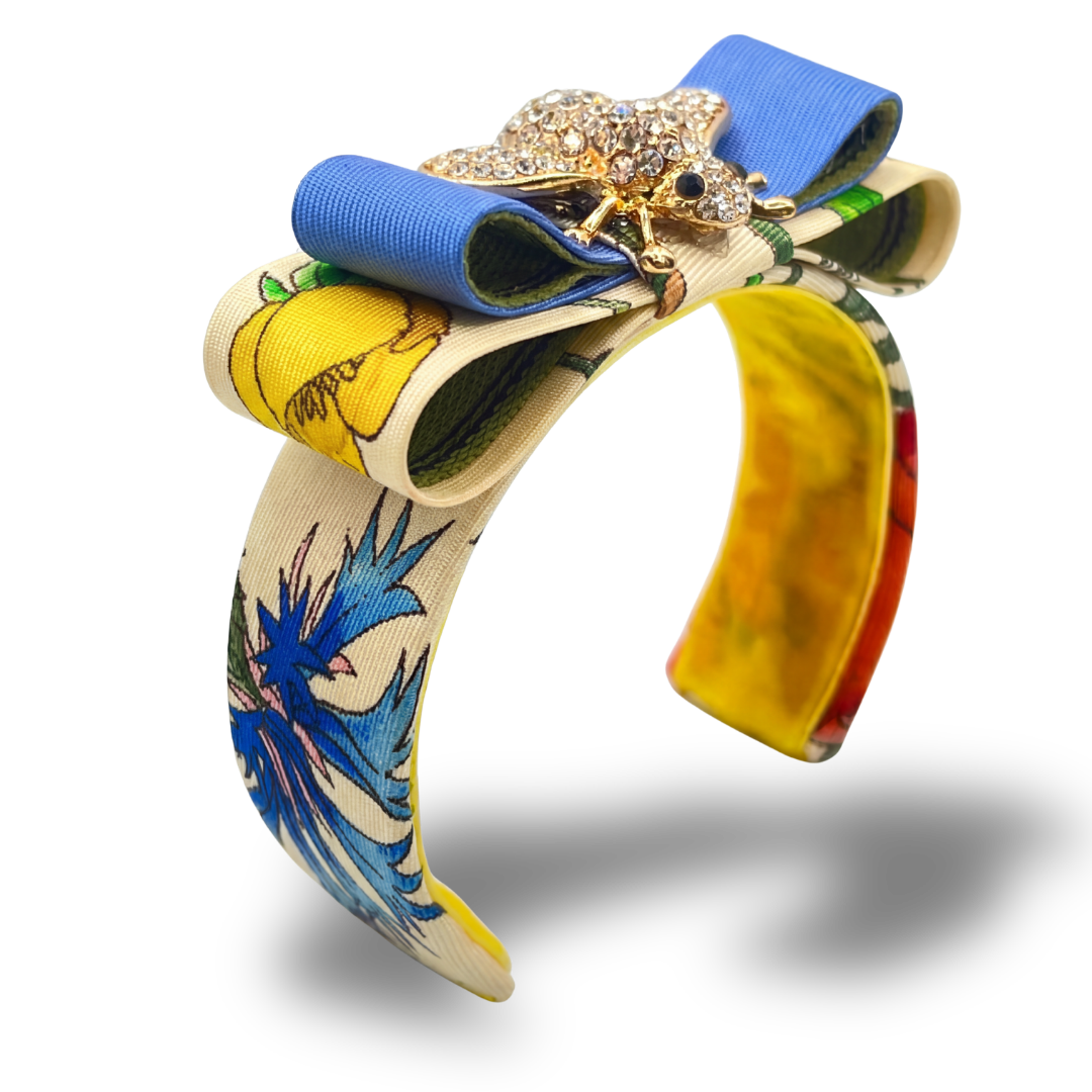 Gucci Necktie Cuff Bracelet by Flock by Wild for Vintage Luxe Up