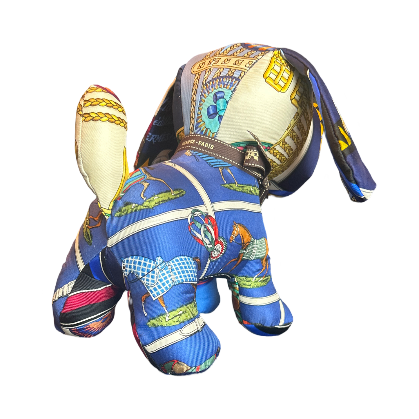 Hermes Vintage Scarf | Hermes Puppy at Vintage Luxe Up