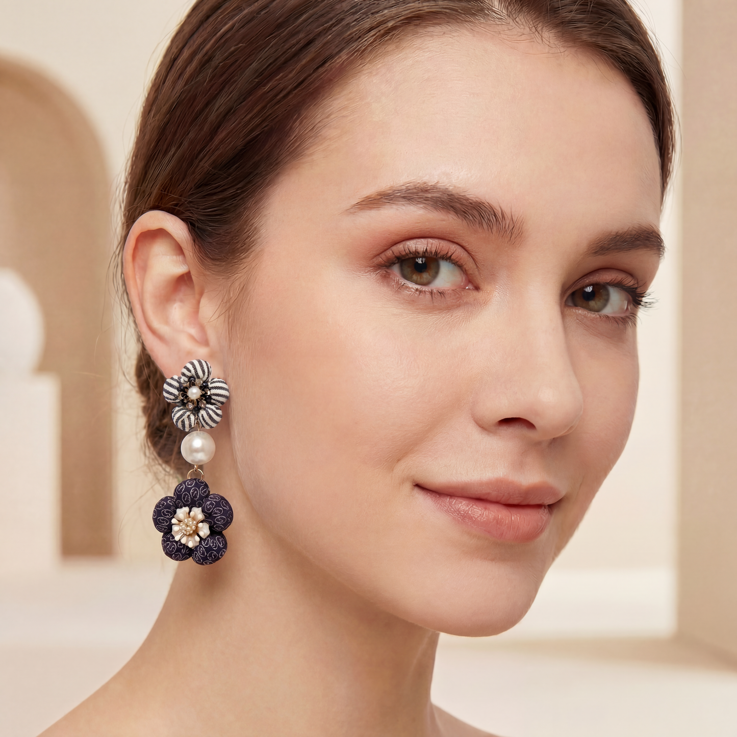 Gucci Necktie Chandelier Earrings by Flock by Wild at Vintage Luxe Up