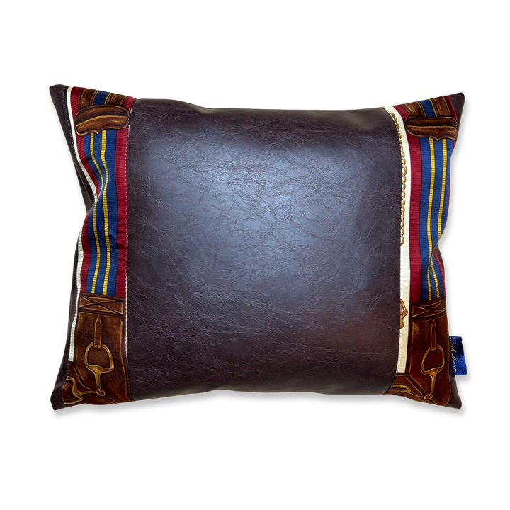 Equestrian Vintage Silk Scarf Pillows