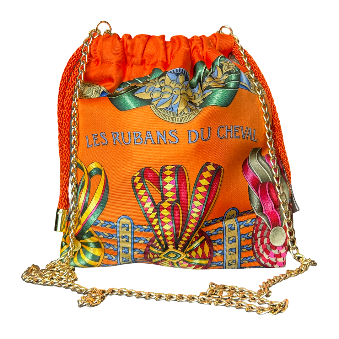 HERMES Rubans du Cheval Scarf | Hermes Crossbody Bag