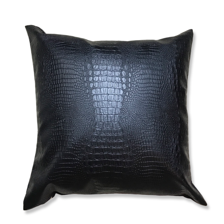 Très Kelly Noir Vintage Silk Scarf Pillows 28"