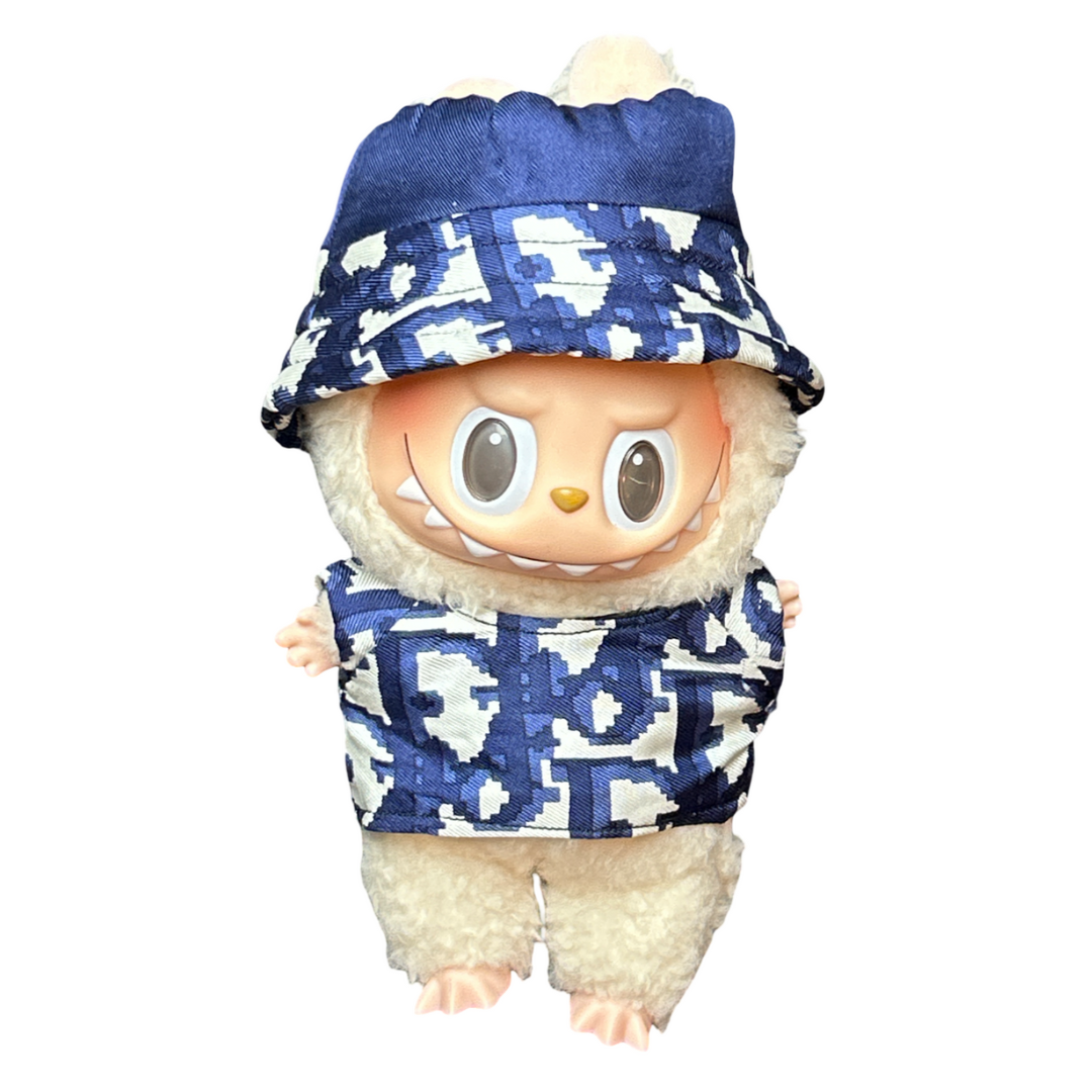 Dior Trotter Vintage Scarf Labub Hat & Shirt