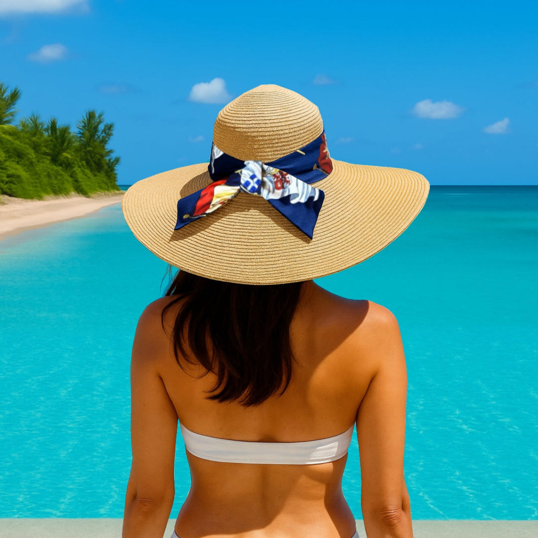 Hermes Pavois Scarf Sun Hat at Vintage Luxe Up