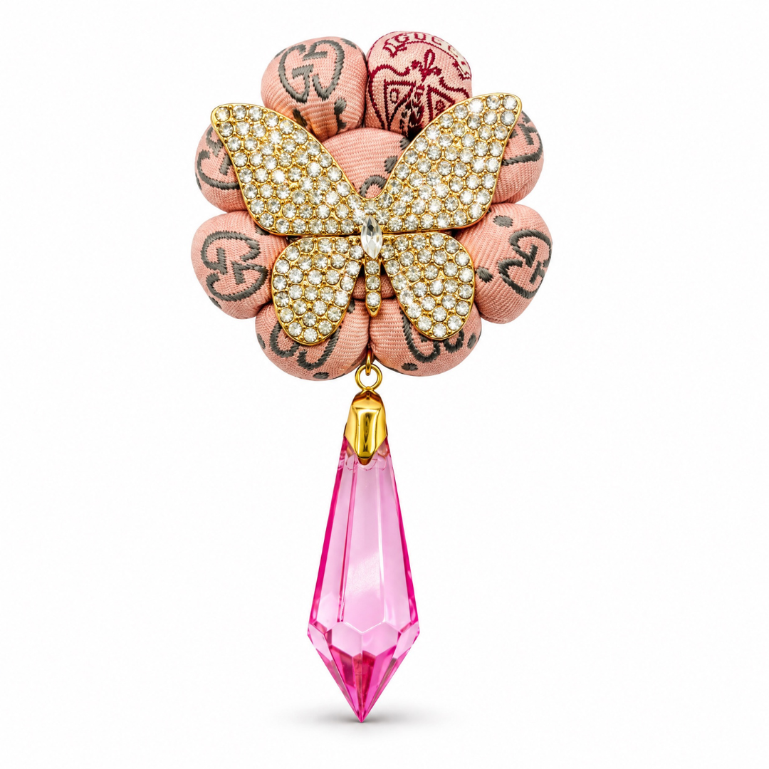 Gucci GG Butterfly Brooch | Gucci Jewelry