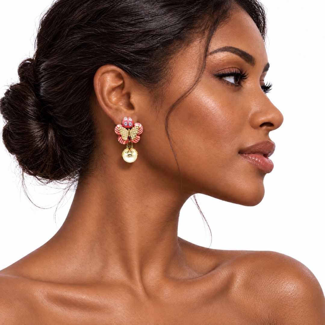 Chanel Butterfly Earrings | Chanel Jewelry