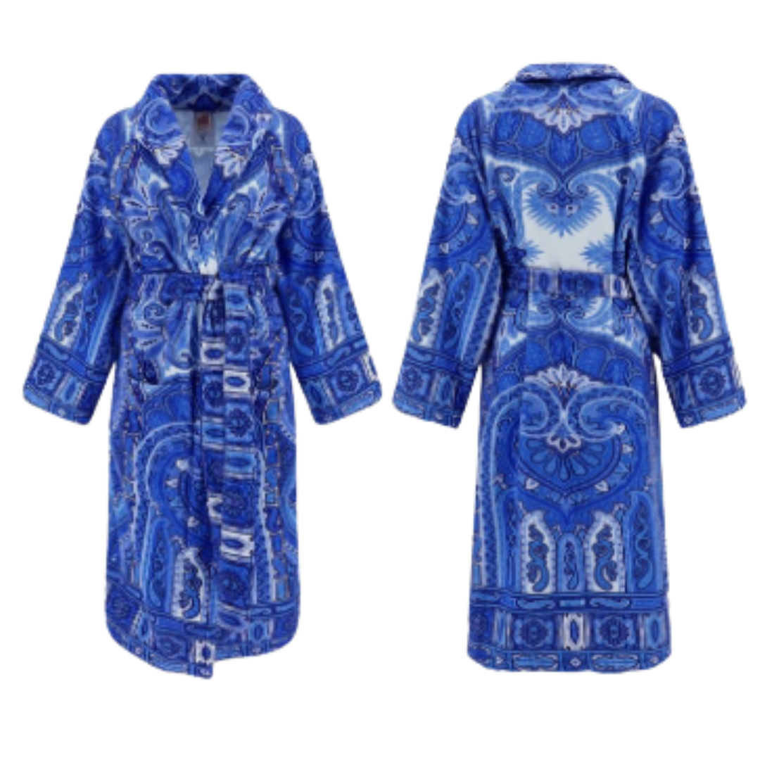 Paisley Terrycloth Tender Teddy Bear