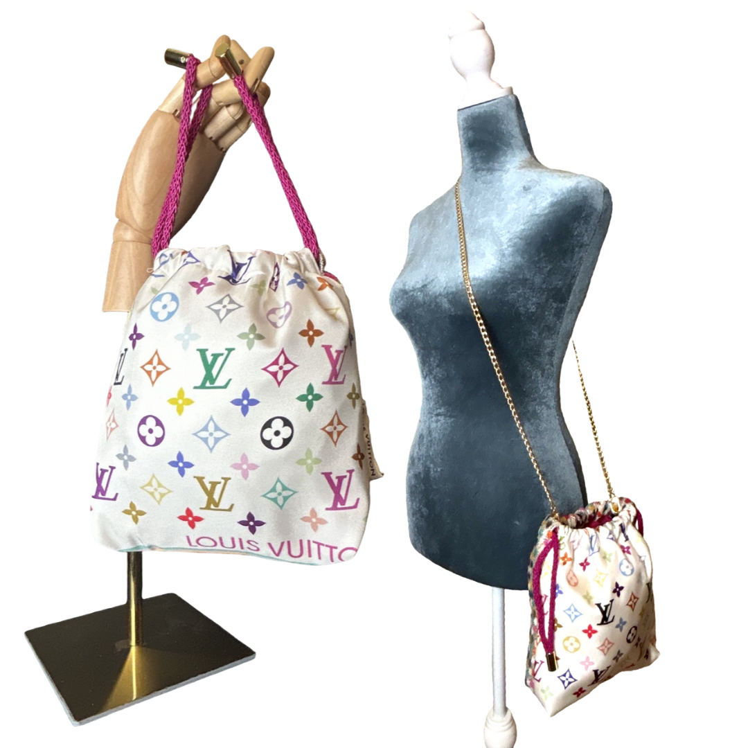 Louis Vuitton Murakami Monogram Scarf Crossbody Bag – Vintage Luxe Up