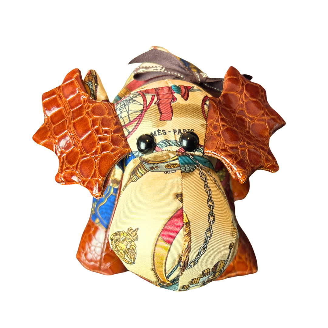 Hermes Le Musee Scarf Moose at Vintage Luxe Up