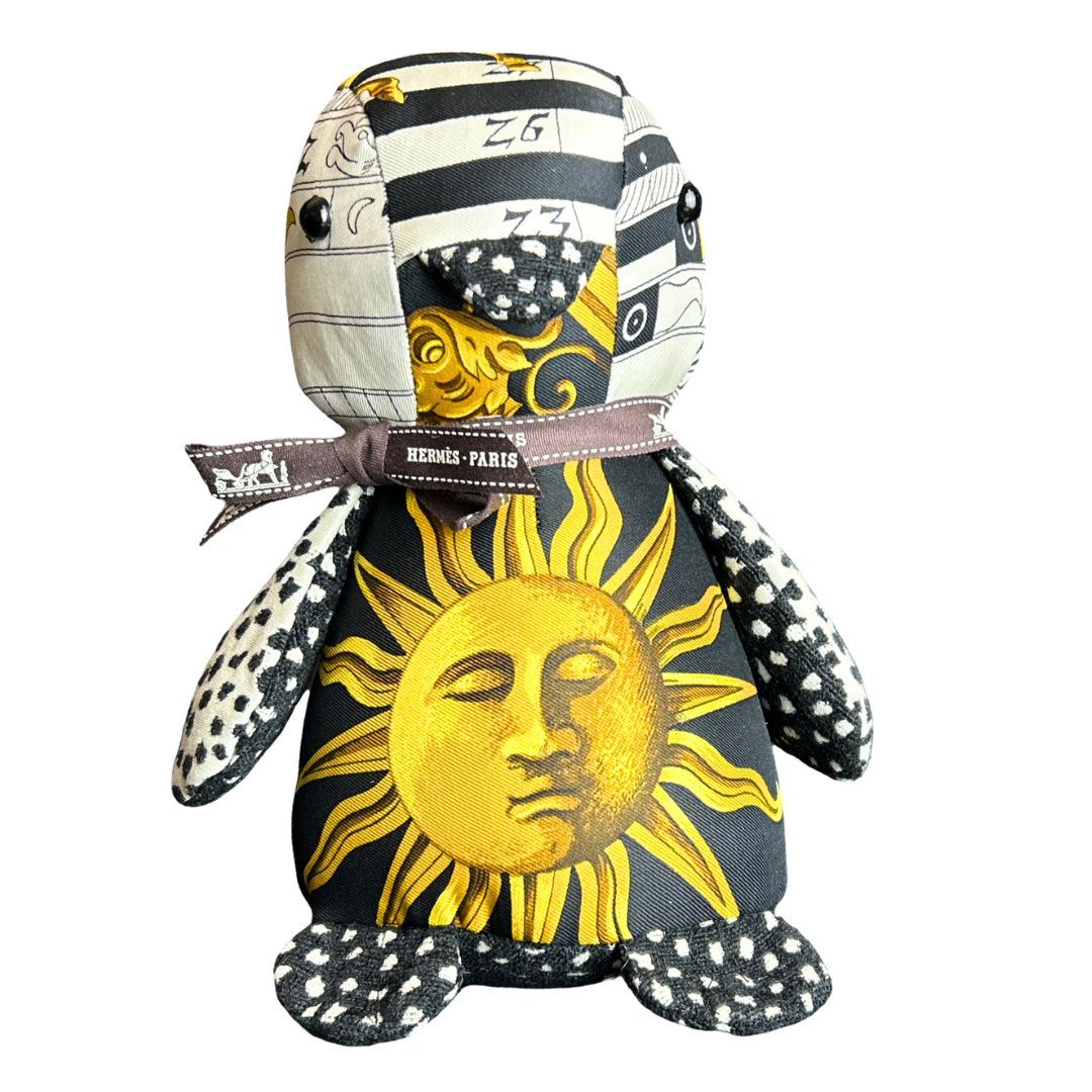 Hermes Astrologie Scarf Patchwork Penguin at Vintage Luxe Up