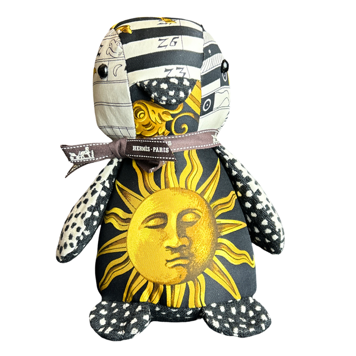 Hermes Astrologie Scarf Patchwork Penguin at Vintage Luxe Up