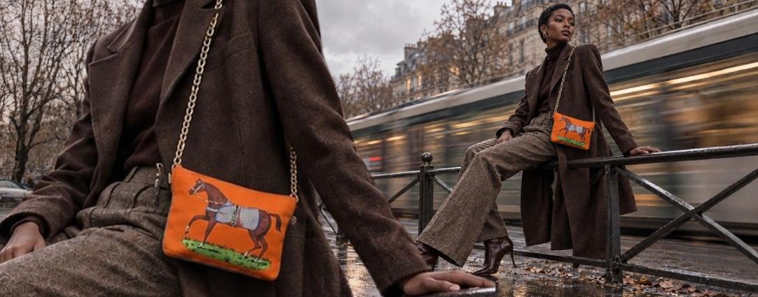Hermès Crossbody Bags Made From Vintage Scarves: One-of-a-Kind Luxury
