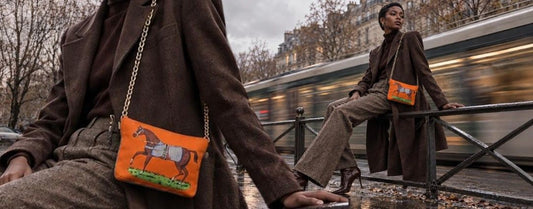 Hermès Crossbody Bags Made From Vintage Scarves: One-of-a-Kind Luxury