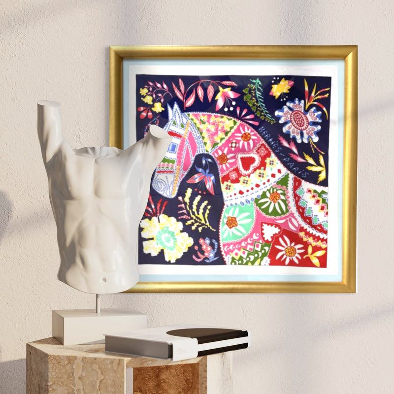 Framed Scarves 10" - 12"