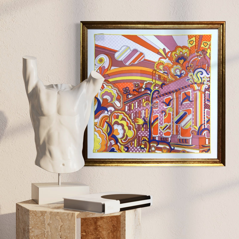 Framed Scarves 20" - 22"