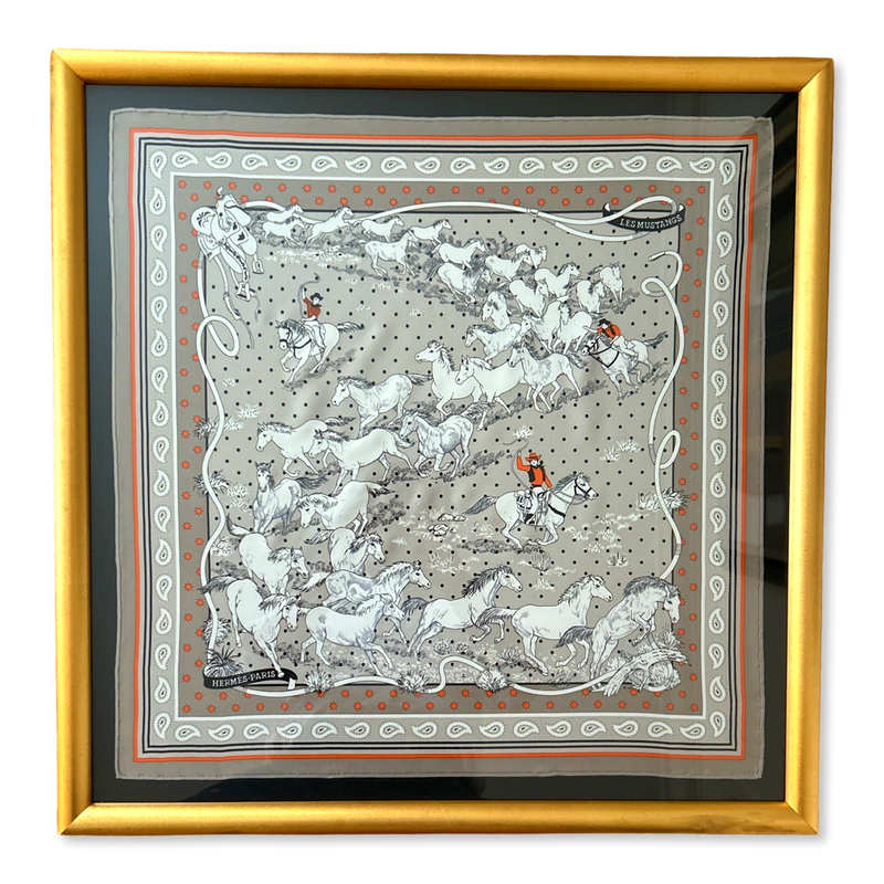Framed Scarves 32" - 34"