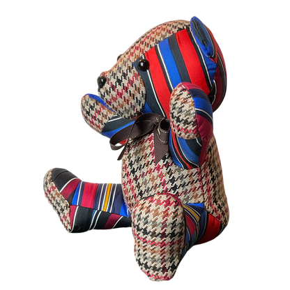Hermes Couvertures et Tenues du Jour Scarf Teddy Bear at Vintage Luxe Up
