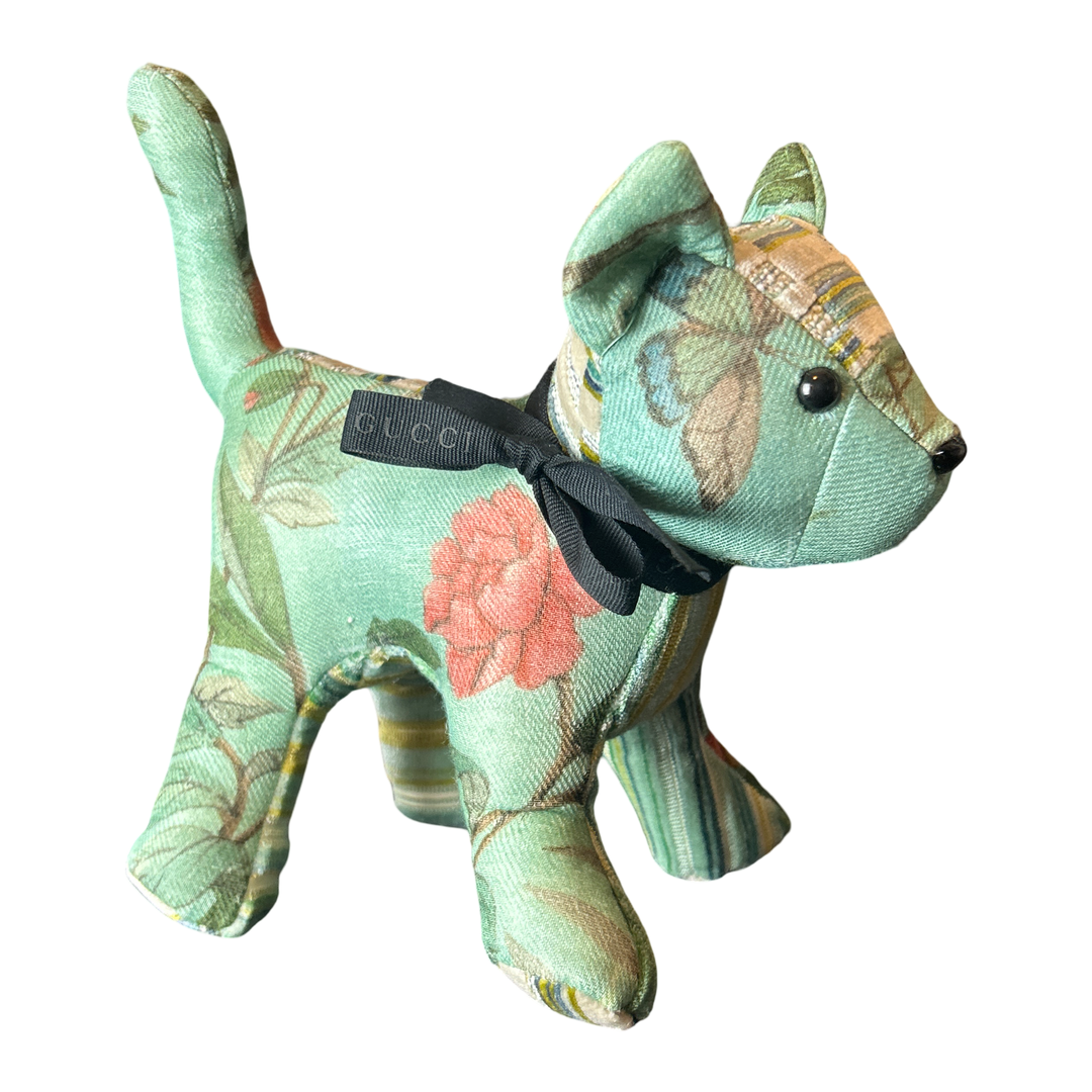Gucci Chinoiserie Tree of Life Scarf Patchwork Kitten at Vintage Luxe Up