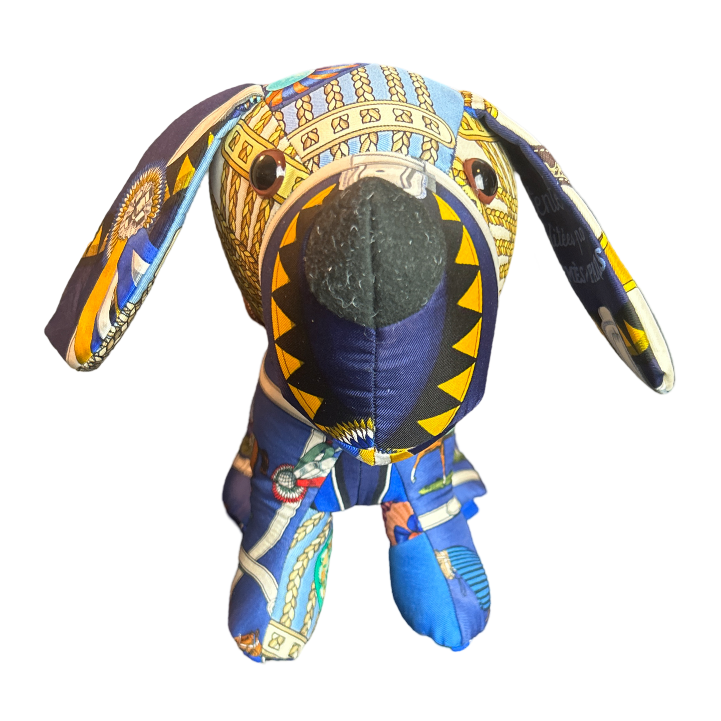 Hermes Vintage Scarf | Hermes Puppy at Vintage Luxe Up