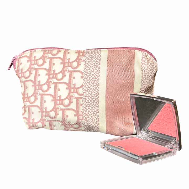 Dior Trotter Silk Scarf Beauty Bag Luxury