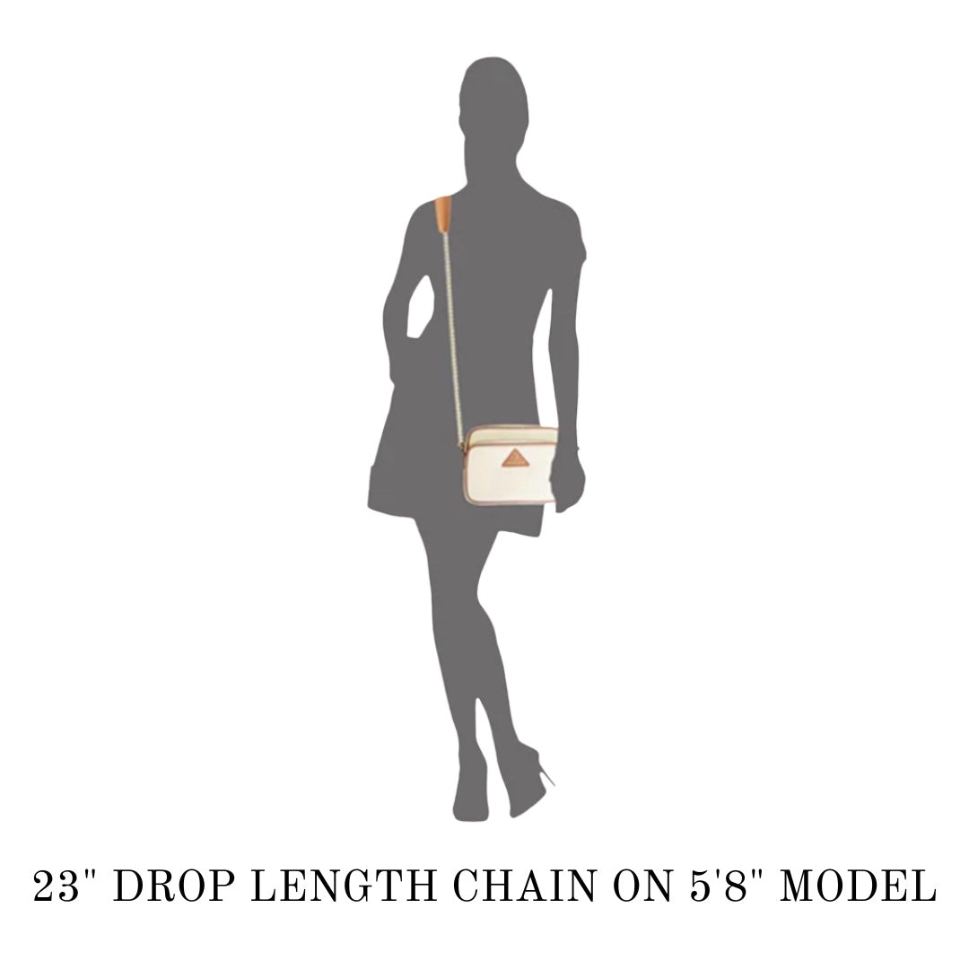 CC Camellia Pink Vintage Scarf Crossbody Bag