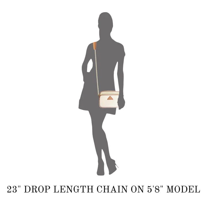 CC Camellia Pink Vintage Scarf Crossbody Bag