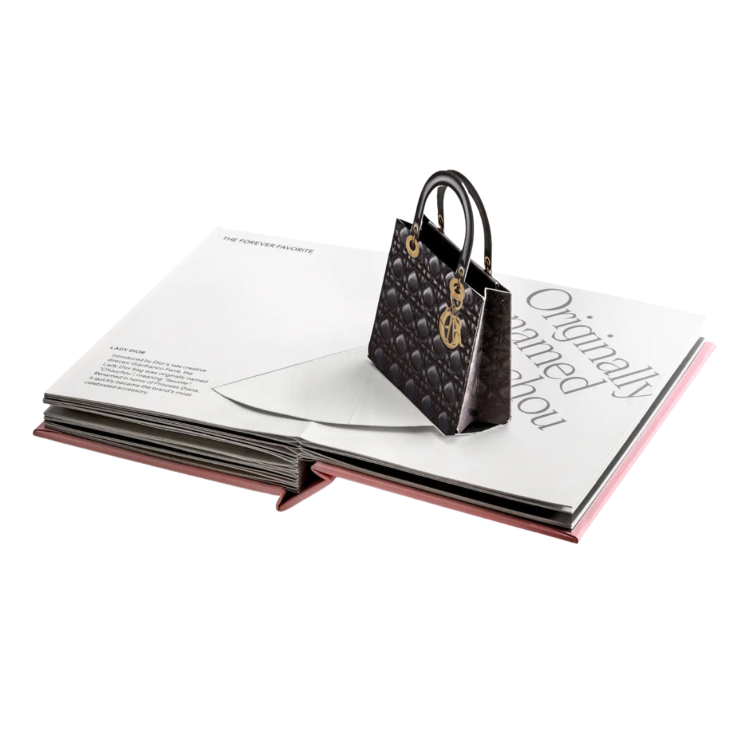 Dior Pop Up Coffee Table Book at Vintage Luxe Up