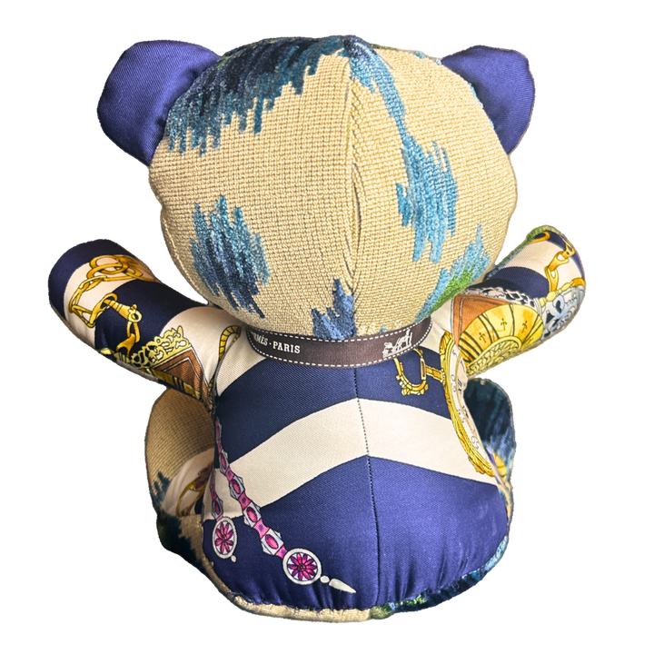 Parmi Les Fleurs Silk Scarf Tender Teddy Bear