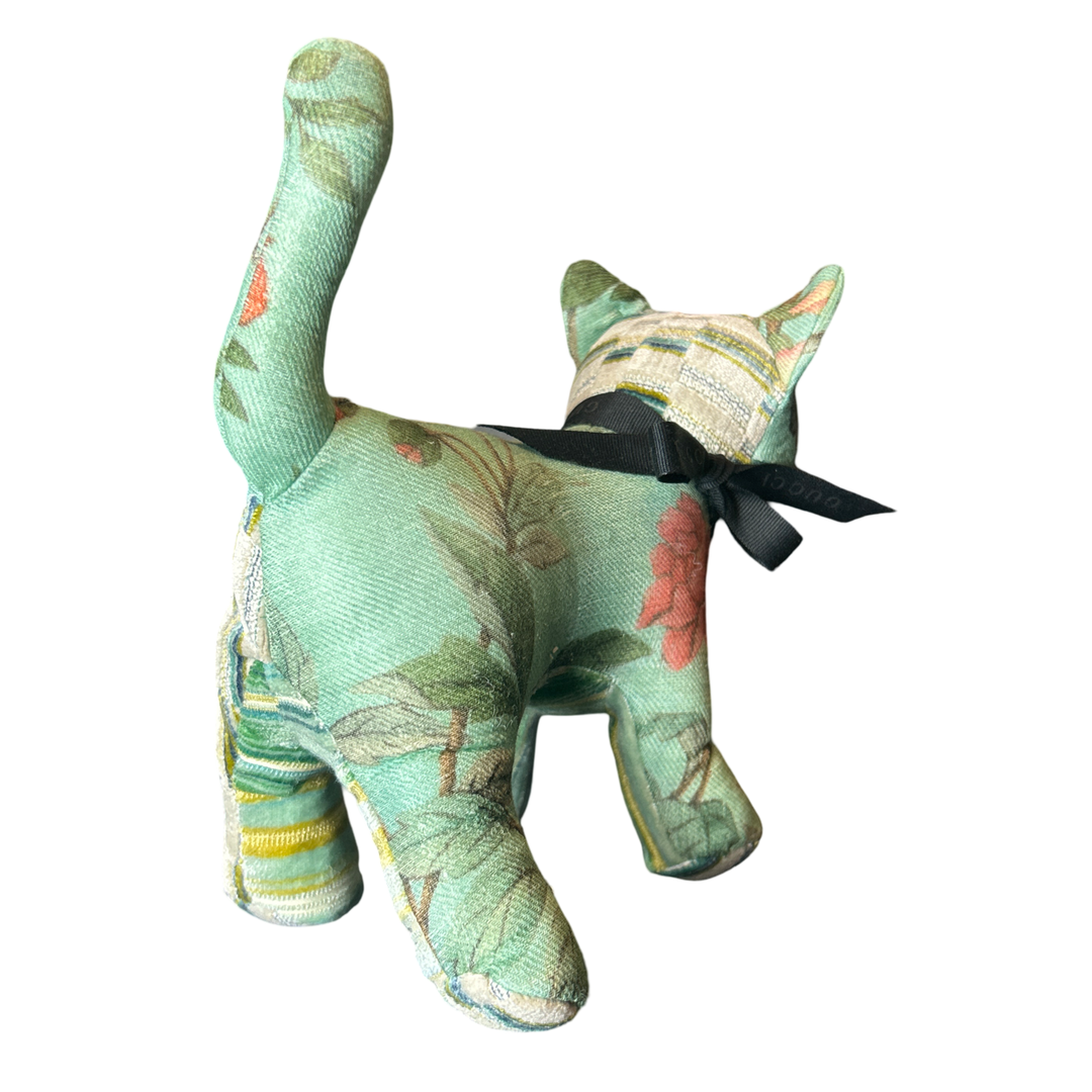 Gucci Chinoiserie Tree of Life Scarf Patchwork Kitten at Vintage Luxe Up