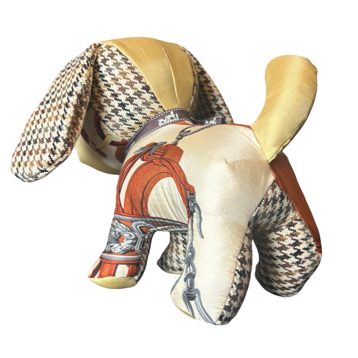 Hermes Brides de Gala Scarf Patchwork Puppy at Vintage Luxe Up