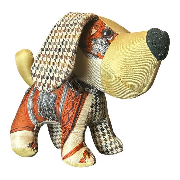 Hermes Brides de Gala Scarf Patchwork Puppy at Vintage Luxe Up