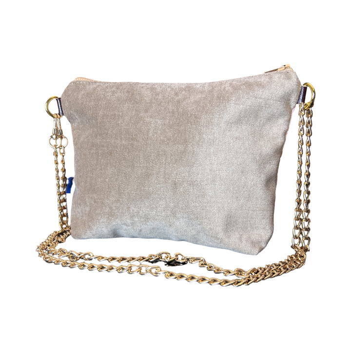 LV Malle Monogram Vintage Silk Scarf Crossbody Bag