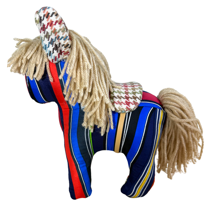 Couvertures et Tenues du Jour Vintage Silk Scarf Noble Pony
