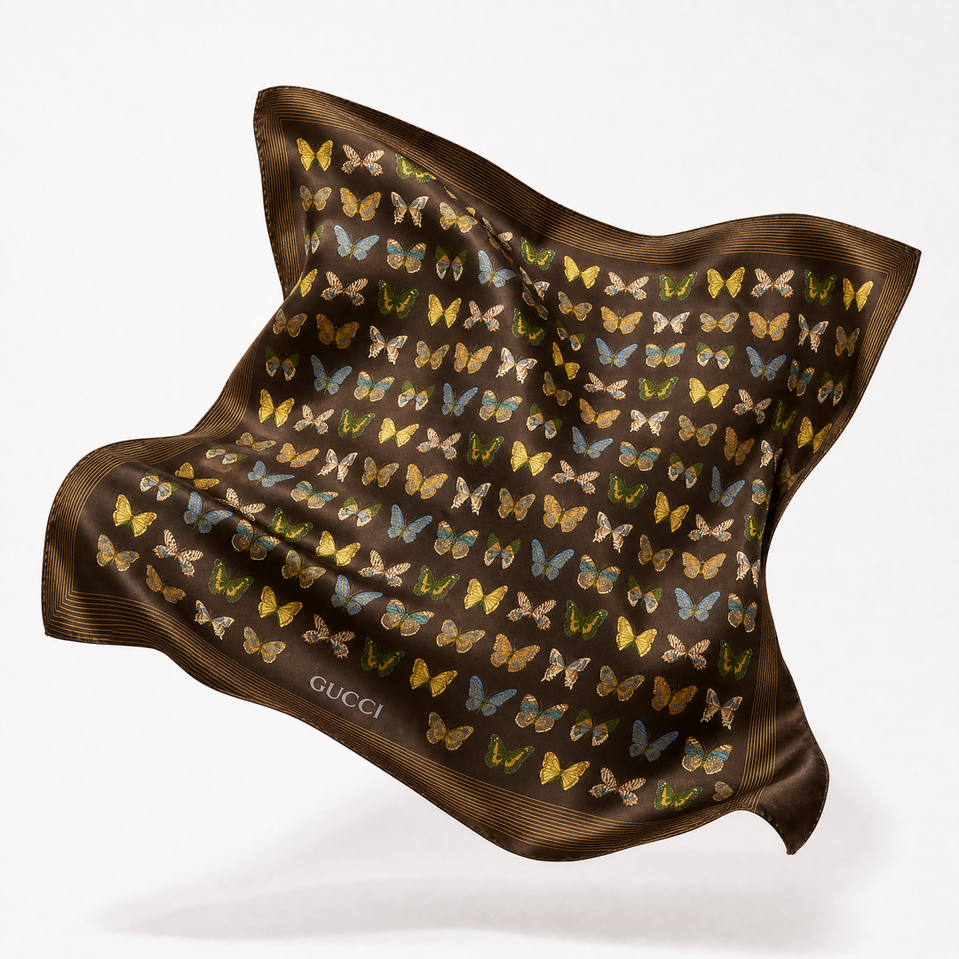 Gucci Butterfly Scarf 