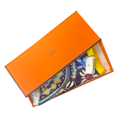 Hermes En Attendant Ulysse Scarf | Framed Hermes Scarf at Vintage Luxe Up