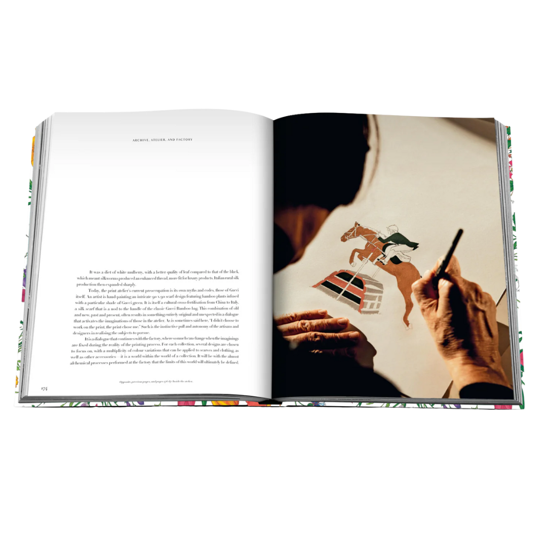 Gucci: The Art Of Silk Coffee Table Book