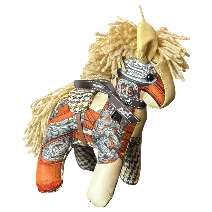 Hermes Brides de Gala Scarf Patchwork Pony at Vintage Luxe Up