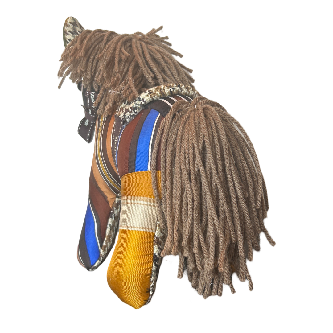Hermes Couvertures et Tenues du Jour Scarf Pony at Vintage Luxe Up