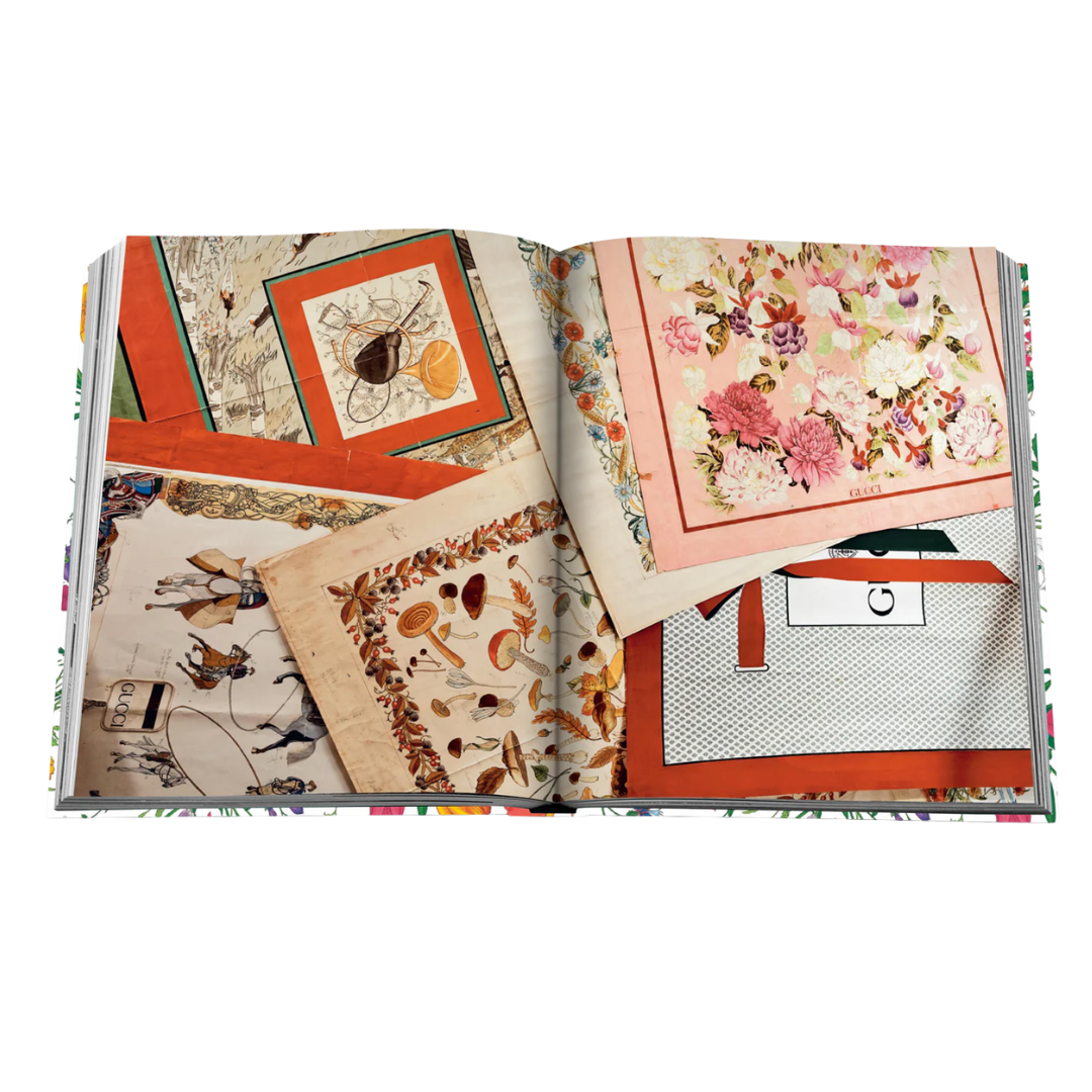 Gucci: The Art Of Silk Coffee Table Book – Vintage Luxe Up Gucci: The Art Of Silk Coffee Table Book – Vintage Luxe Up