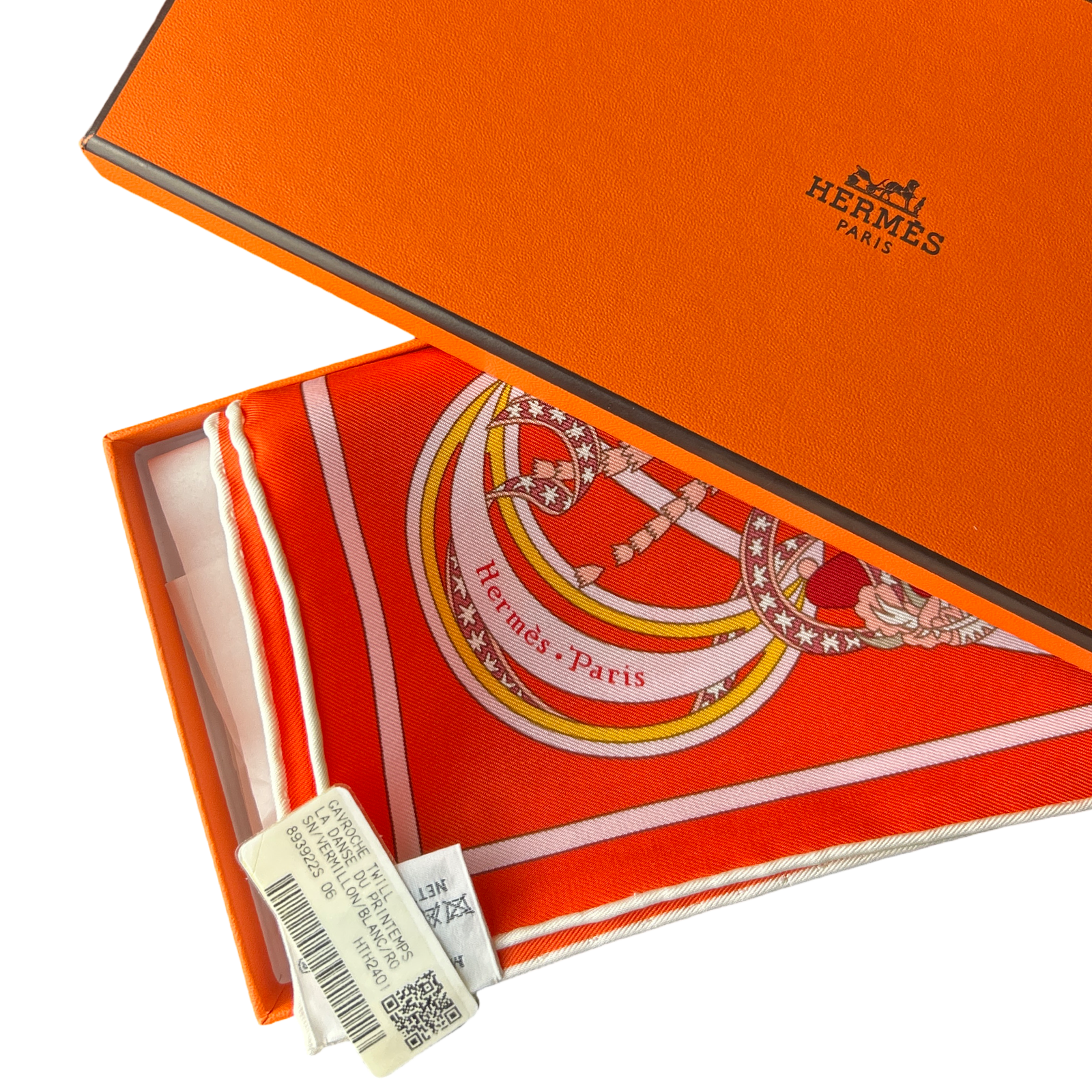 Hermes Danse du Printemps Scarf at Vintage Luxe Up