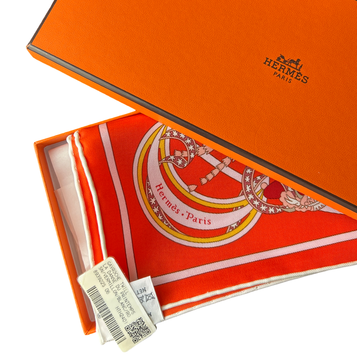 Hermes Danse du Printemps Scarf at Vintage Luxe Up