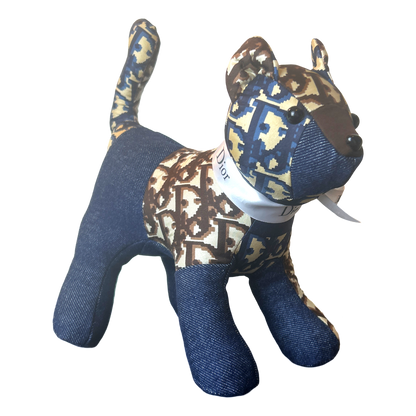 Dior Trotter Scarf Patchwork Kitten at Vintage Luxe Up