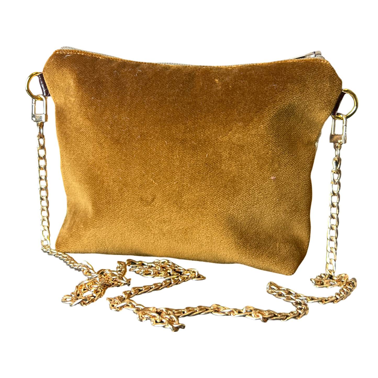 GG Floral Lattice Vintage Silk Scarf Crossbody Bag