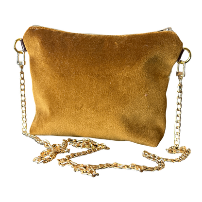 GG Floral Lattice Vintage Silk Scarf Crossbody Bag