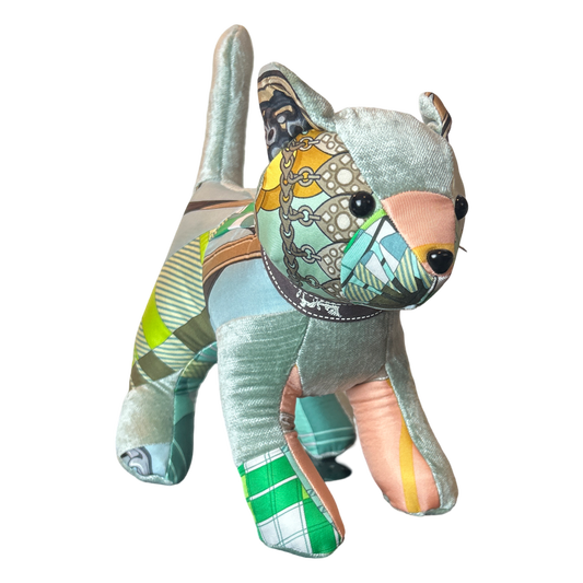 Hermes Kosmima Scarf Kitten at Vintage Luxe Up