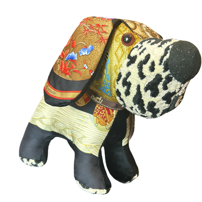 Hermes Couvee d'Hermes Scarf Patchwork Puppy at Vintage Luxe Up